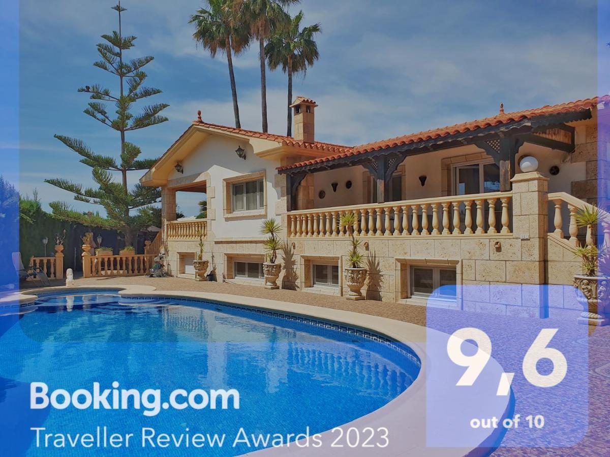 ל'אלפאס דל פי Villa Tres Palmeras En Alfaz Del Pi , Albir, Benidorm מראה חיצוני תמונה